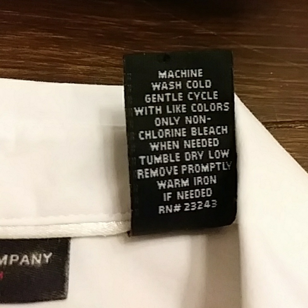 White button down blouse - Picture 7 of 7